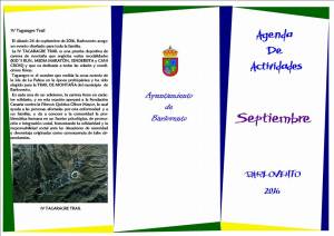Agenda de Actividades septiembre Barlovento 2016