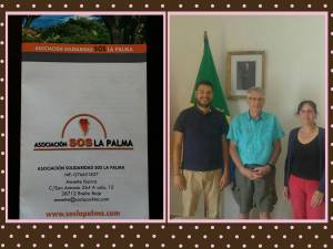 La Asociación Solidaridad SOS La Palma dona al Ayuntamiento de Barlovento 500€