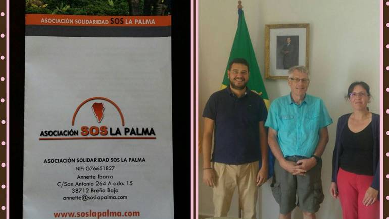 La Asociación Solidaridad SOS La Palma dona al Ayuntamiento de Barlovento 500€