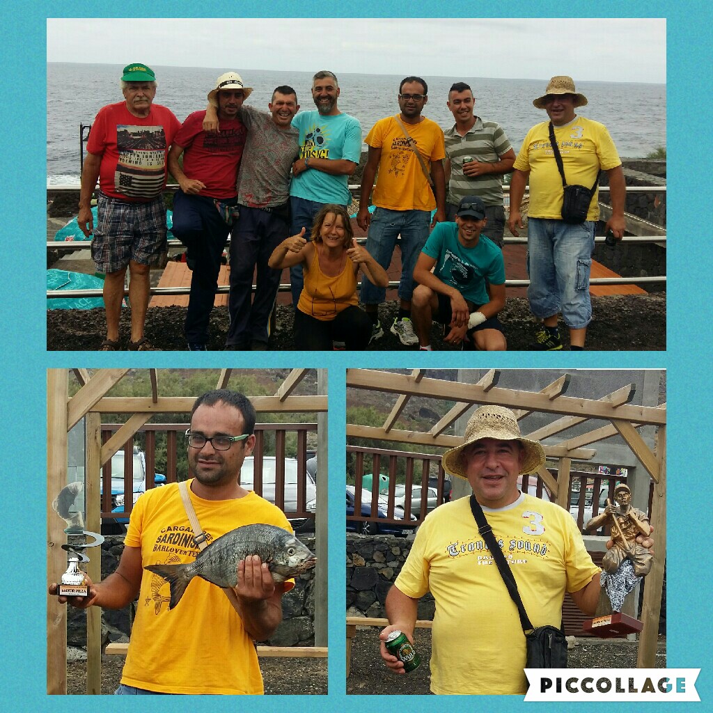Ganadores Torneo de pesca Fiestas del Rosario 2016.