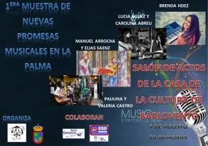 Primera muestra de muestras Promesas Musicales en La Palma