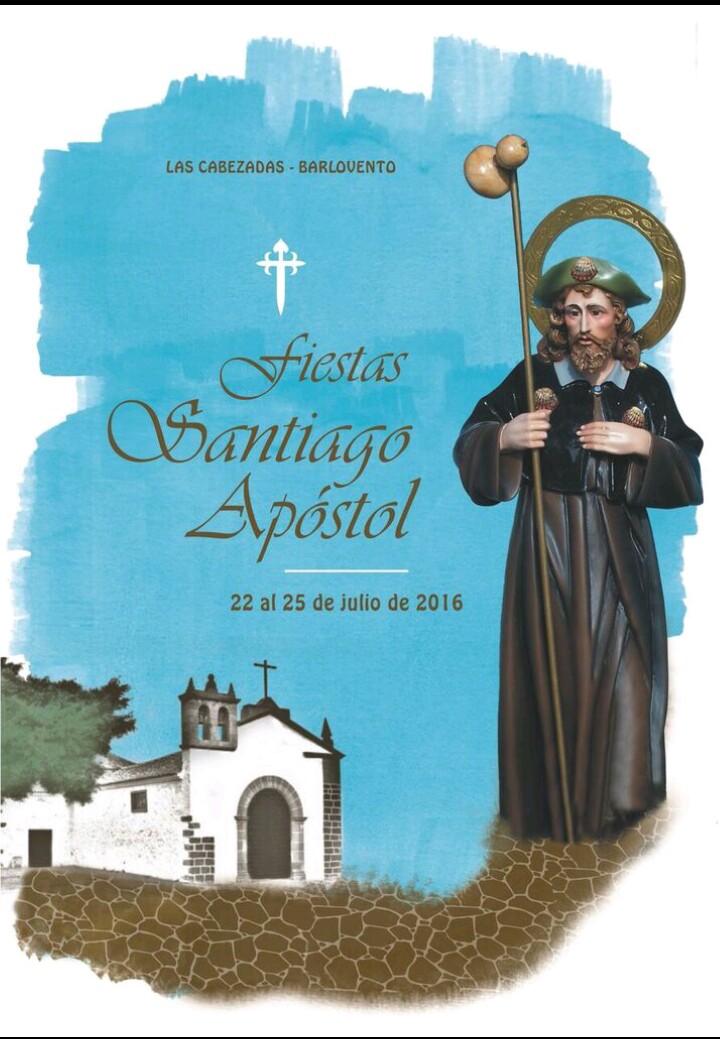Programa de Actos de las Fiestas Patronales en Honor a Santiago Apóstol 2016