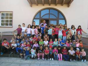 Visita a los jardines municipales y parque infantil por los estudiantes del CEO Barlovento