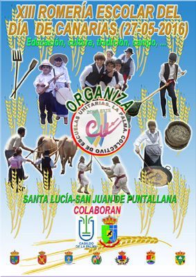XIII Romería Escolar del Día de Canarias 2016