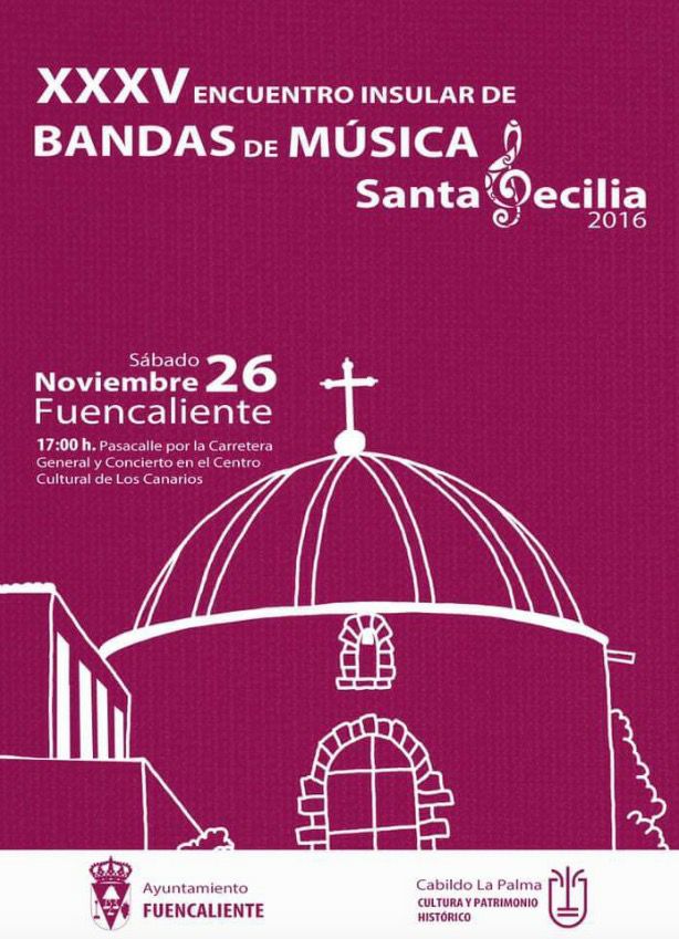 XXXXV Encuentro Insular de Bandas de Músia Santa Cecilia 2016