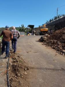 Anuncio de cortes por obras en la carretera de Oropesa