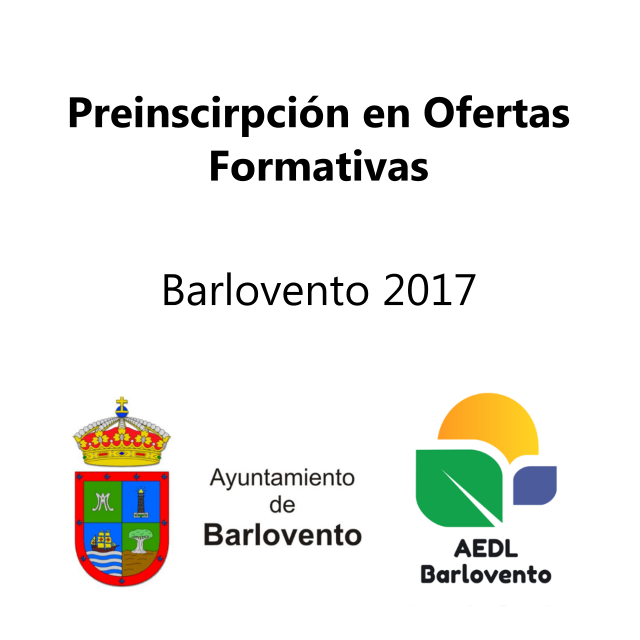Preinscripción Online en Cursos para Empleo 2017 – Barlovento