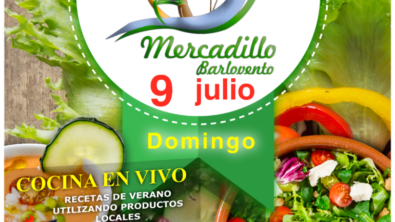 Los productos agrícolas y artesanos de mayor calidad, este domingo en el Mercadillo de Barlovento.
