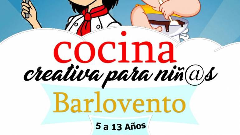 Curso de cocina creativa para niñ@s en Barlovento