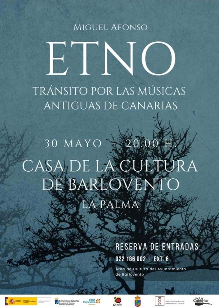 Barlovento acoge el espectáculo “Etno, tránsito por las músicas antiguas de Canarias”