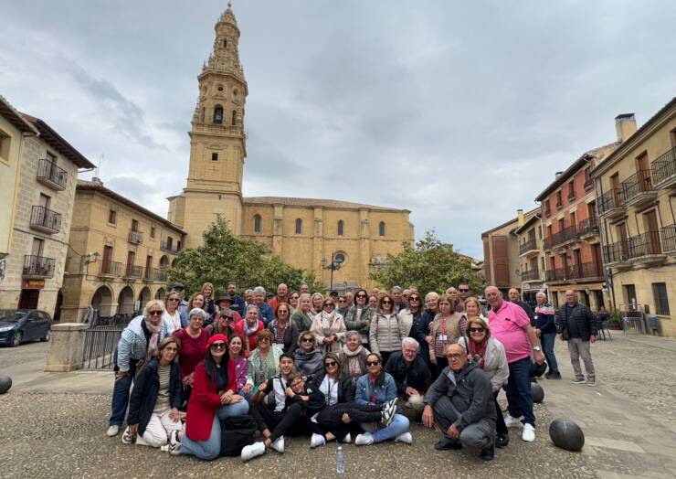 Más de medio centenar de vecinos participan en el viaje organizado por el Ayuntamiento de Barlovento a La Rioja
