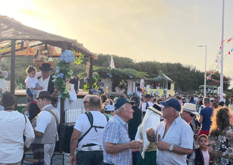 Barlovento recibe a 15.000 personas en el arranque de las Fiestas en honor a Ntra. Sra. del Rosario