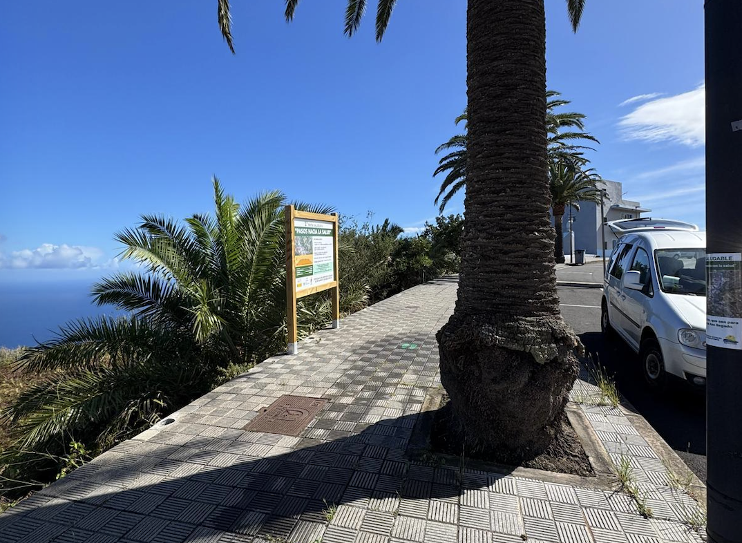 “Pasos hacia la salud”: Barlovento pone en marcha la primera ruta saludable interurbana de la isla