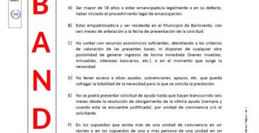 CONVOCATORIA DE AYUDAS ECONOMICAS DE EMERGENCIA SOCIAL 2026