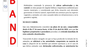 EL AYUNTAMIENTO DE BARLOVENTO INFORMA: