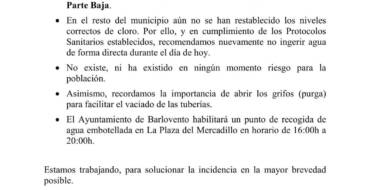 AYUNTAMIENTO DE BARLOVENTO INFORMA: