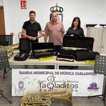 El Ayuntamiento de Barlovento dota a la Banda Municipal “Tabladitos” de nuevos instrumentos y material para reforzar su actividad 2025-2026.
